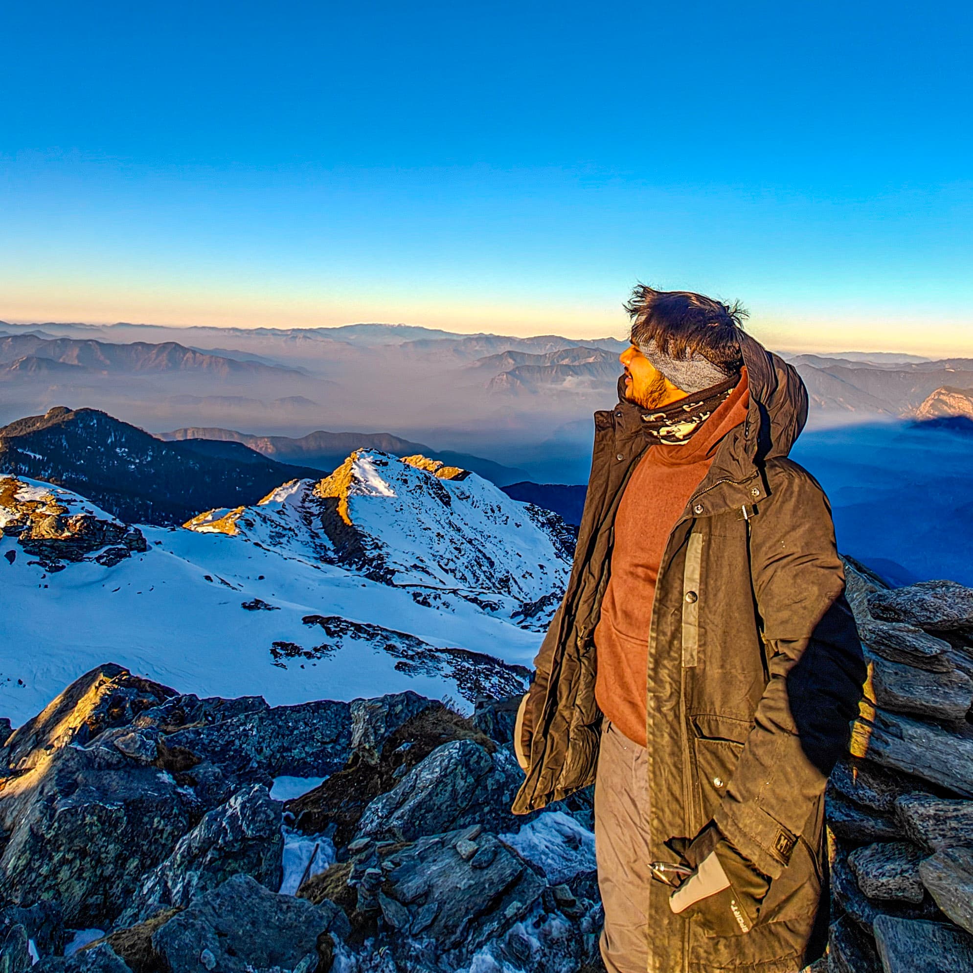 Me at Kedarkanta Peak