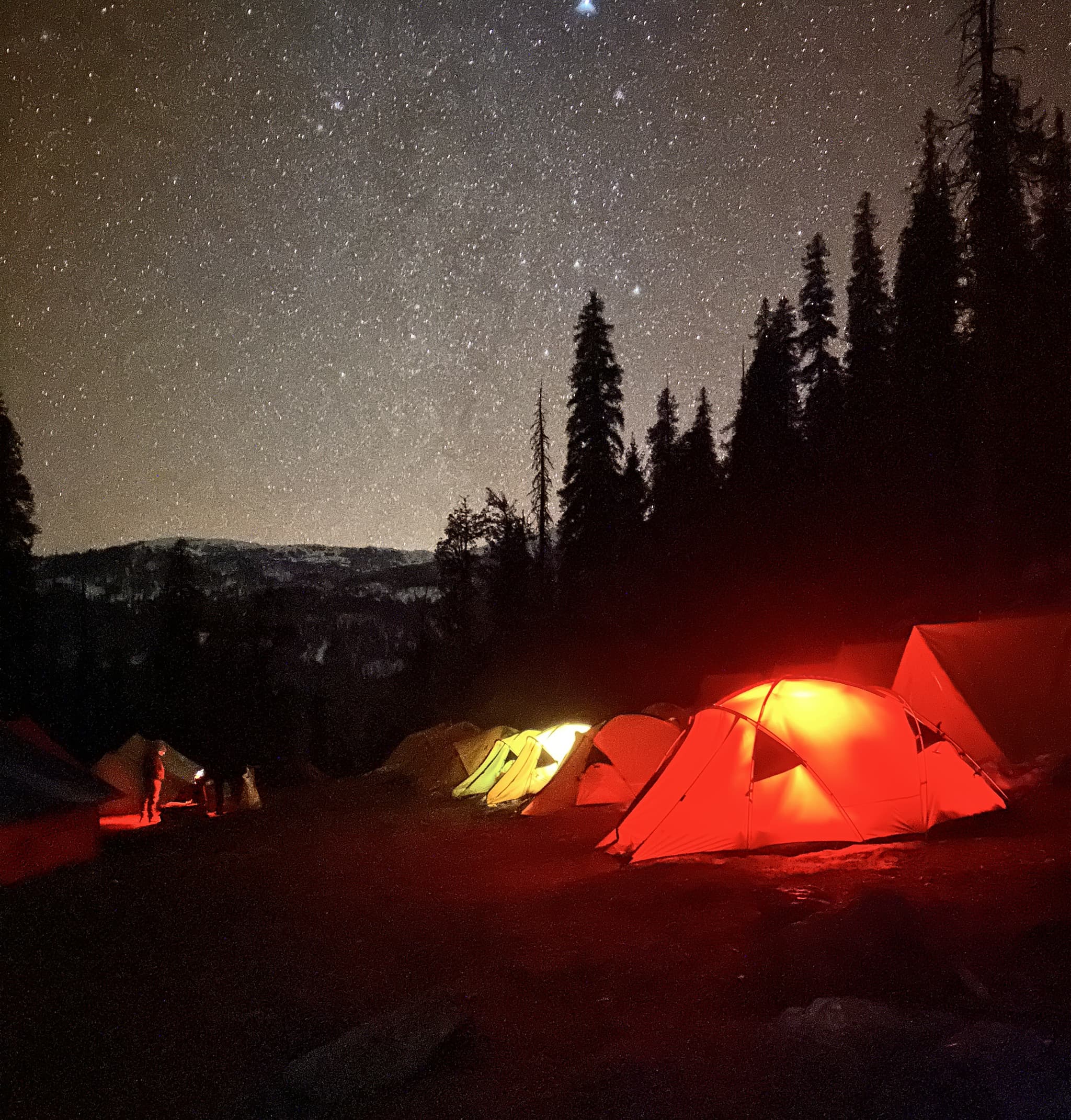 Night at Kedarkantha