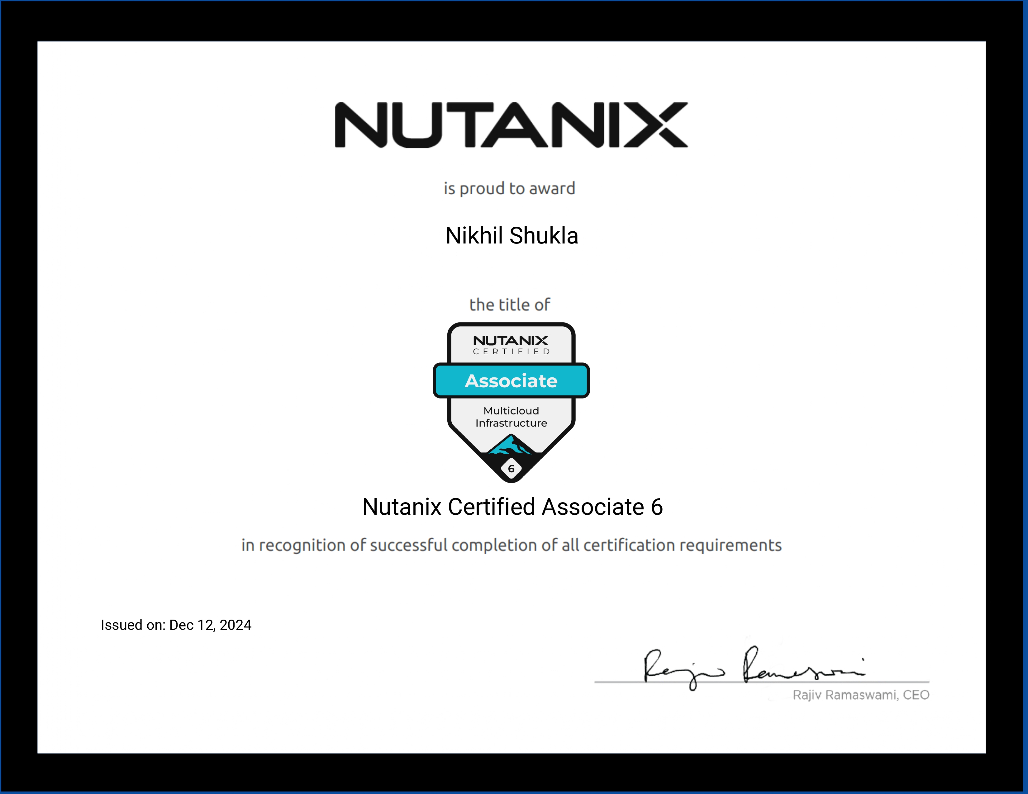 Nutanix Certified Associate (NCA)